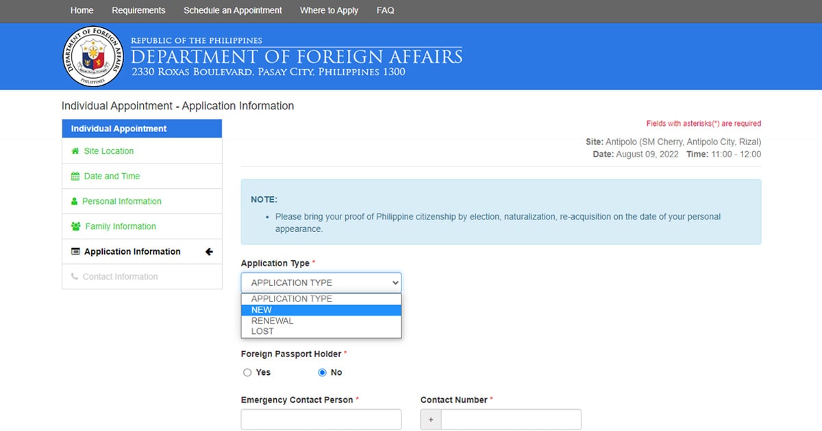 Guidelines On Dfa Passport Application And Renewal In The Philippines 7763